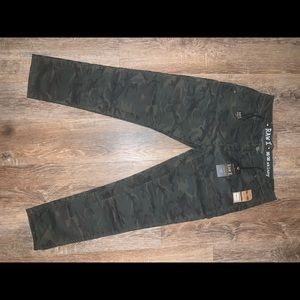Camo jeans. Never worn.